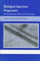 Cover for Biological specimen preparation for transmission electron microscopy