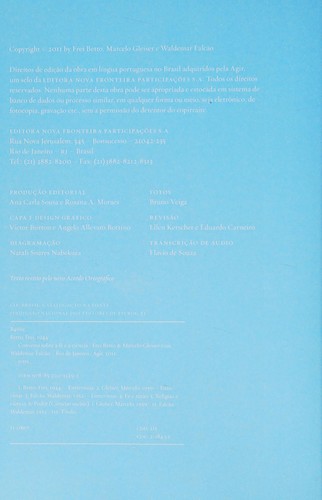 Cover for Frei Betto & Marcelo Gleiser