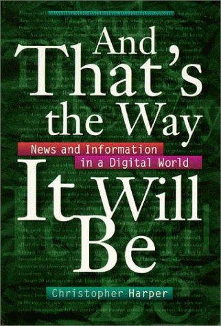 Cover for And that's the way it will be