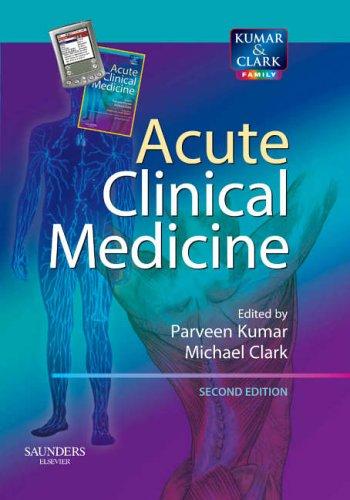 Cover for Acute Clinical Medicine with PDA Software