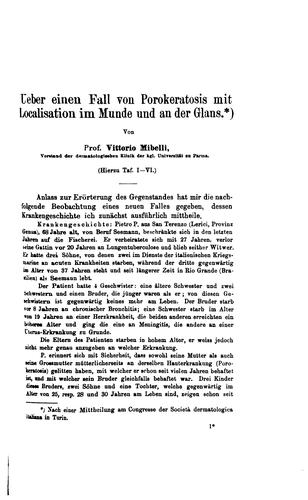 Cover for Archiv für Dermatologie und Syphilis