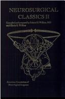 Cover for Neurosurgical Classics II