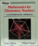 Cover for Mathematics for elementary teachers