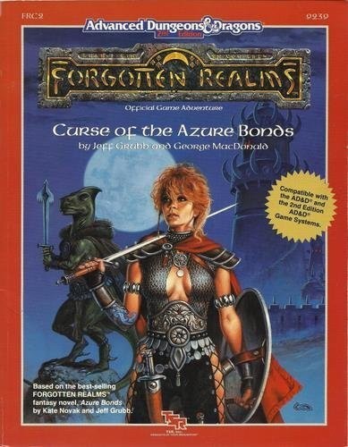 Cover for Curse of the Azure Bonds