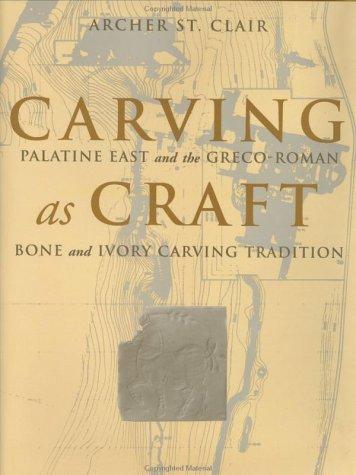 Cover for Carving as Craft