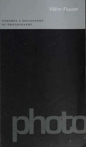 Cover for Towards a philosophy of photography