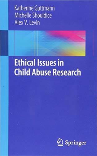 Cover for Ethical Issues in Child Abuse Research