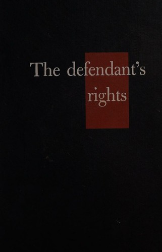 Cover for The defendant's rights