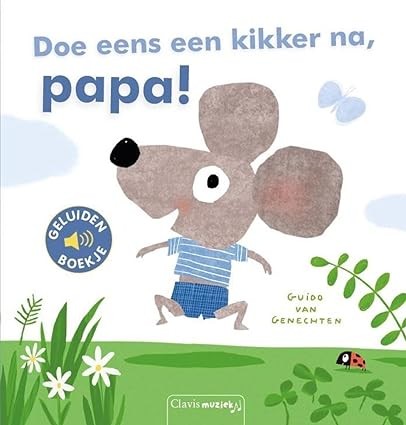 Cover for Doe eens een kikker na, papa!