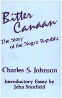 Cover for Bitter Canaan