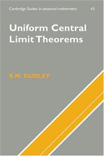 Cover for Uniform central limit theorems