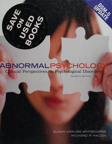 Cover for Abnormal Psychology