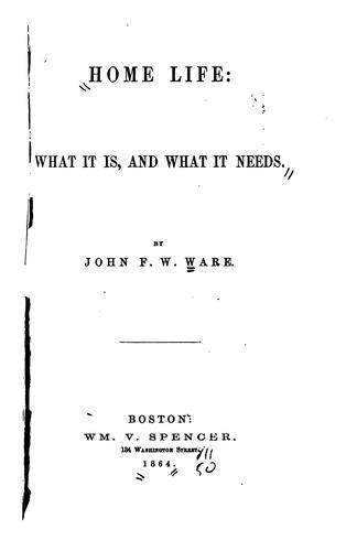 Cover for Home life