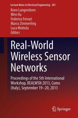 Cover for RealWorld Wireless Sensor Networks
            
                Lecture Notes in Electrical Engineering