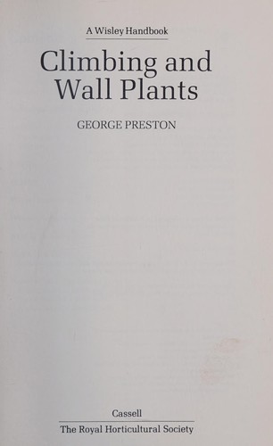 Cover for Climbing and wall plants