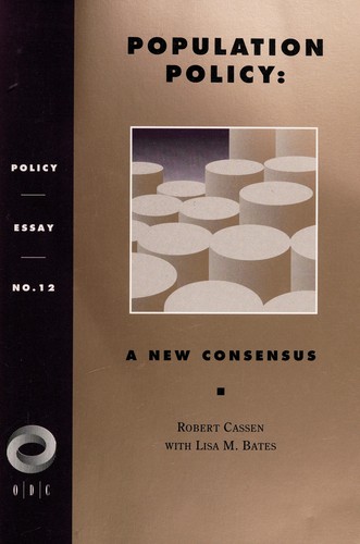 Cover for Population policy