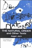 Cover for The Natural Order and Other Texts