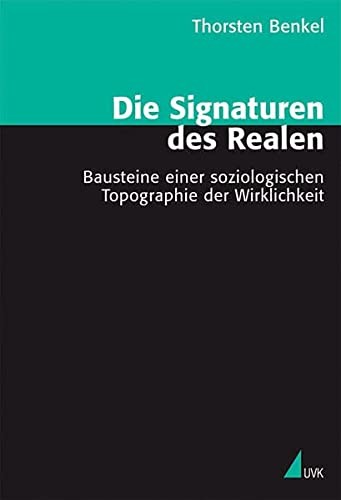 Cover for Die Signaturen des Realen
