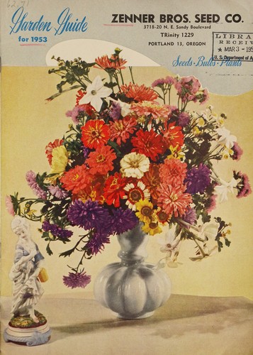 Cover for Garden guide for 1953