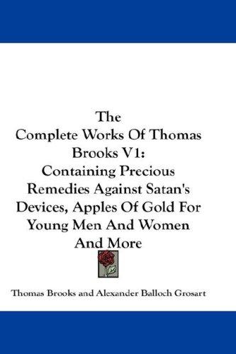 Cover for The Complete Works Of Thomas Brooks V1