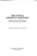 Cover for Decoding abortion rhetoric