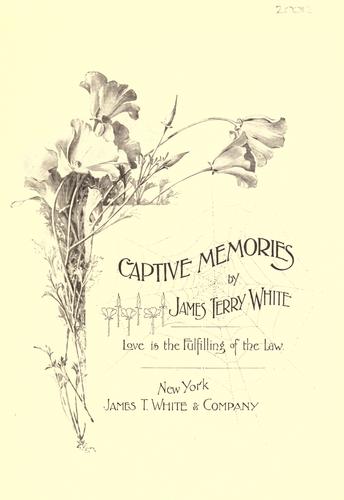 Cover for Captive memories
