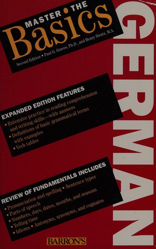 Cover for German