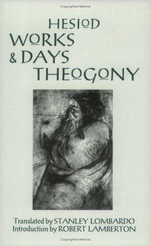 Cover for Works and days ; and Theogony