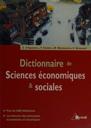 Cover for Dictionnaire de sciences économiques & sociales