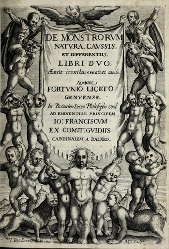 Cover for De monstrorum caussis, natura, et differentiis libri duo