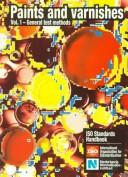 Cover for Preparation of Steel Substrate (Paints and Varnishes - Iso Standards Handbook , Vol 3)