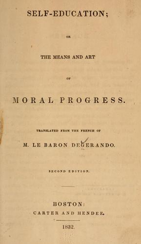Cover for Self-education