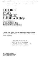 Cover for Books for public libraries