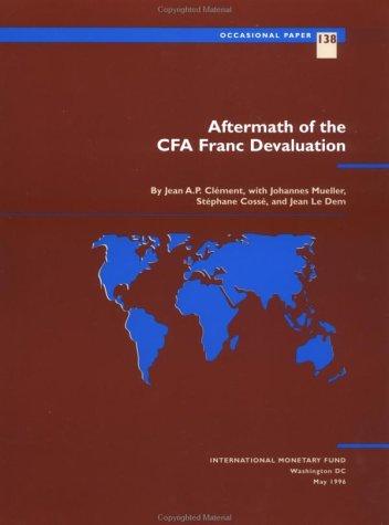 Cover for Aftermath of the CFA franc devaluation