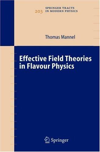 Cover for Effective field theories in flavour physics
