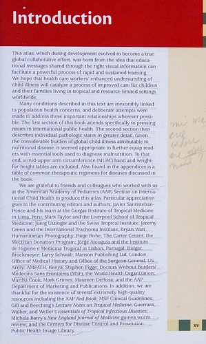 Cover for Atlas of pediatrics in the tropics