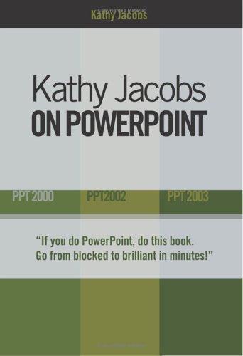 Cover for Kathy Jacobs on PowerPoint