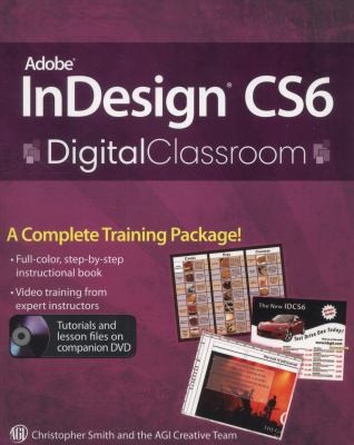 Cover for Adobe Indesign Cs6 Digital Classroom
