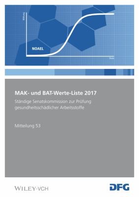 Cover for MAK- und BAT-Werte-Liste 2017