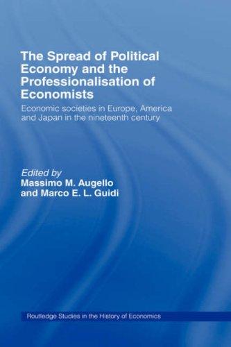 Cover for The spread of political economy and the professionalisation of economists