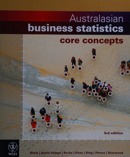 Cover for Australasian business statistics