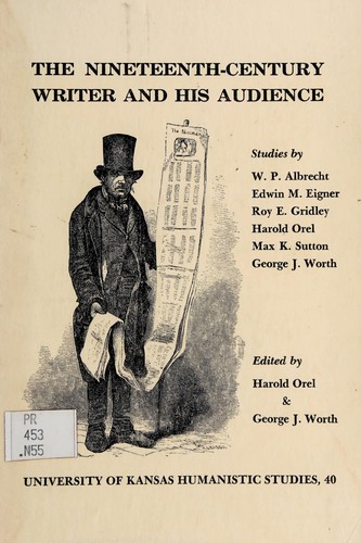 Cover for The Nineteenth-century writer and his audience
