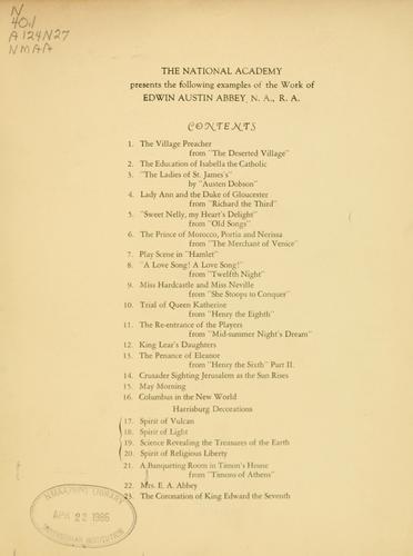 Cover for Paintings & illustrations
