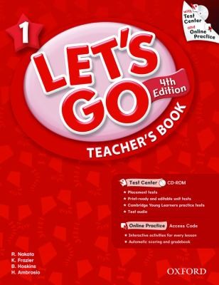 Cover for Lets Go 1 Teachers Book Test Center Cdrom Beginning To High Intermediate Grade K6