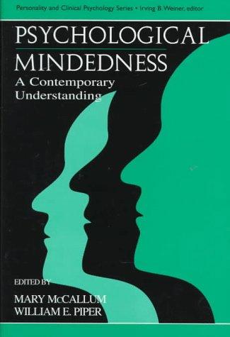 Cover for Psychological Mindedness
