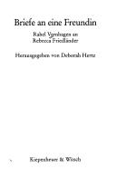 Cover for Briefe an eine Freundin
