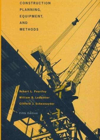Cover for Construction planning, equipment, and methods