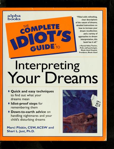 Cover for The complete idiot's guide to interpreting your dreams