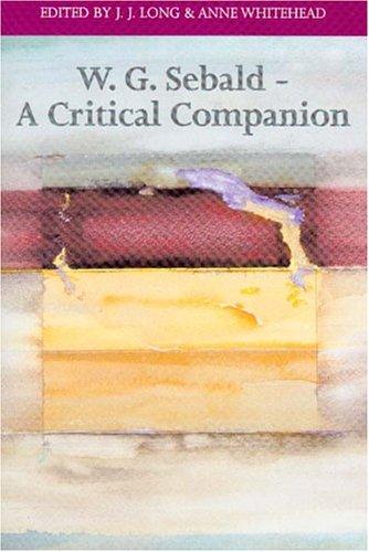 Cover for W. G. Sebald