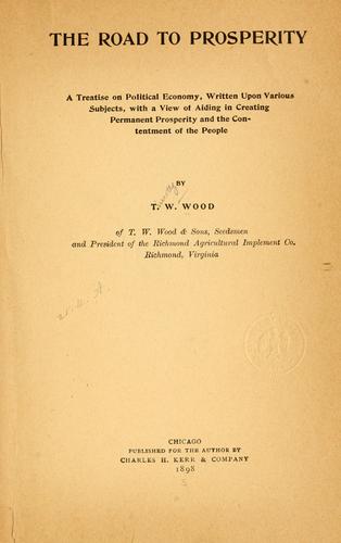 Cover for road to prosperity
